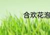 合欢花泡水喝的副作用