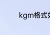 kgm格式如何转换成mp3