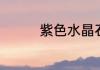 紫色水晶石原石什么样子