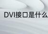 DVI接口是什么下面详细给大家介绍