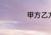 甲方乙方的经典语录