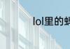 lol里的蚂蚱是哪个英雄