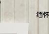 缅怀什么意思