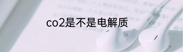 co2是不是电解质