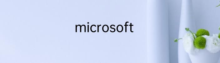 microsoft
