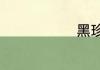 黑珍珠的寓意