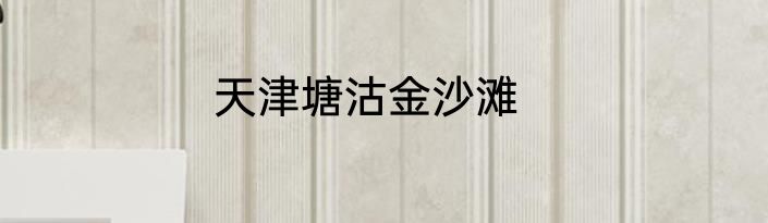 天津塘沽金沙滩