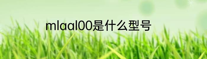 mlaal00是什么型号