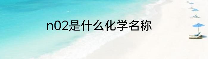 n02是什么化学名称