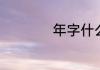 年字什么结构的字体