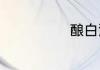 酿白酒怎么制作