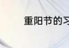 重阳节的习俗用英语怎么说