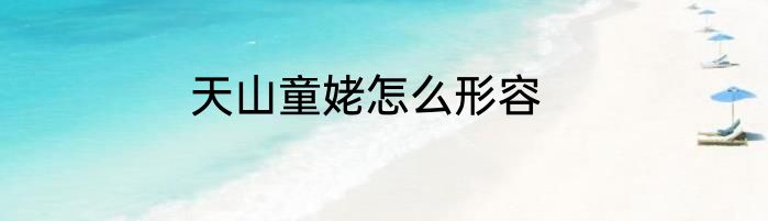 天山童姥怎么形容