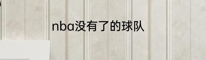 nba没有了的球队