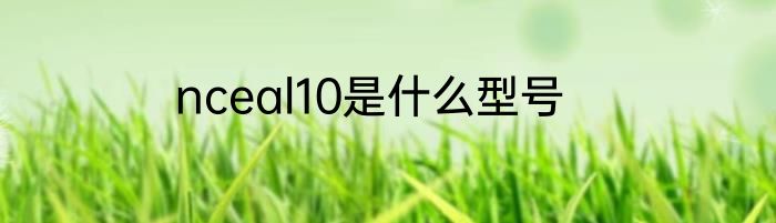 nceal10是什么型号