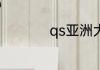 qs亚洲大学排名2020