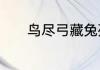 鸟尽弓藏兔死狗烹是什么意思