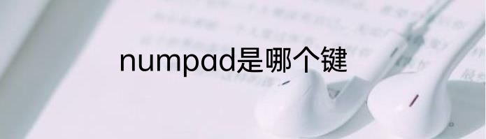 numpad是哪个键