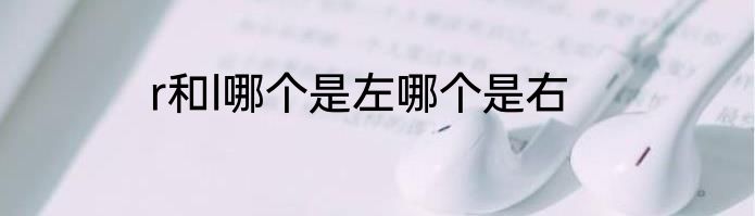 r和l哪个是左哪个是右