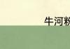 牛河粉是什么做的