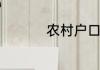 农村户口申请无息贷款