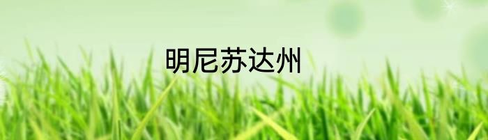 明尼苏达州