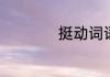 挺动词语解释是什么