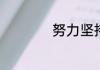 努力坚持的英语短语