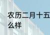 农历二月十五日出生的人如何命运怎么样