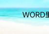 WORD里萝卜章怎么做