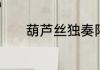 葫芦丝独奏阿里山的姑娘简谱