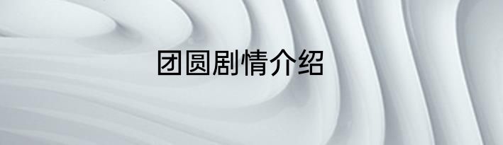 团圆剧情介绍