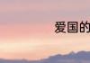 爱国的成语有什么