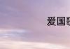 爱国歌歌曲简介