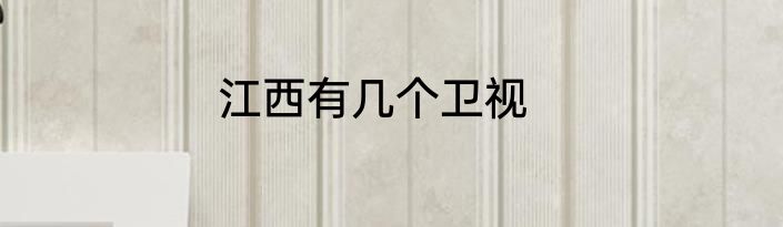 江西有几个卫视