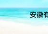 安徽有什么土特产