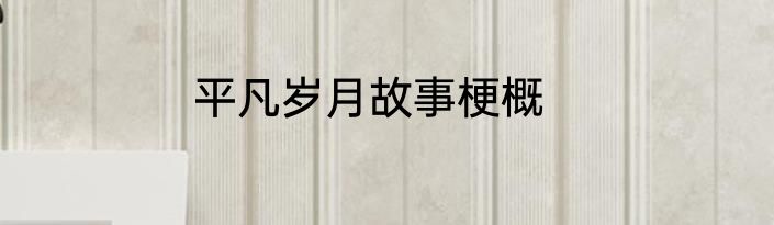 平凡岁月故事梗概
