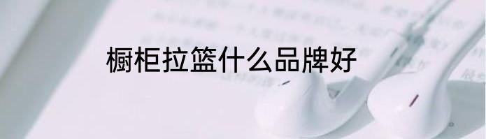 橱柜拉篮什么品牌好