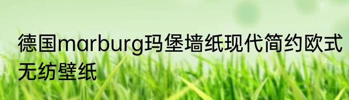 德国marburg玛堡墙纸现代简约欧式无纺壁纸