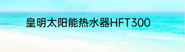 皇明太阳能热水器HFT300