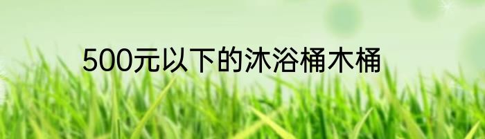 500元以下的沐浴桶木桶