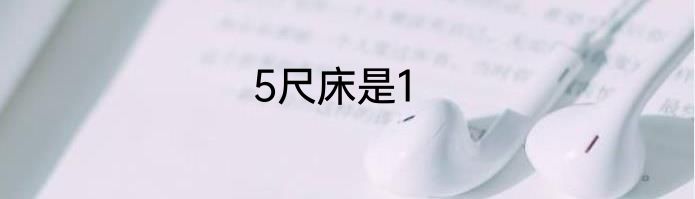 5尺床是1