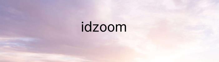 idzoom