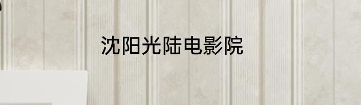沈阳光陆电影院