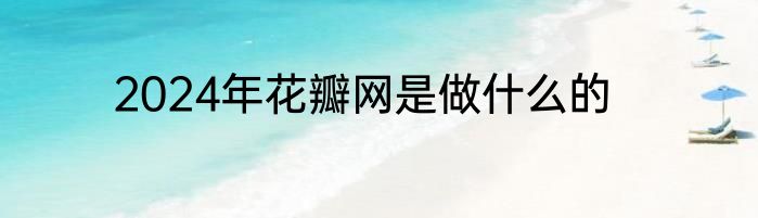 2024年花瓣网是做什么的