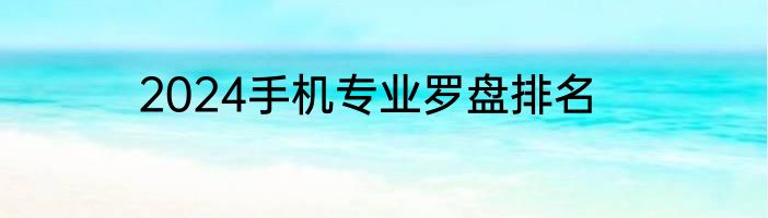 2024手机专业罗盘排名