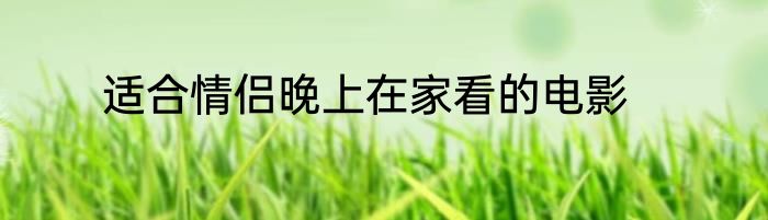 适合情侣晚上在家看的电影