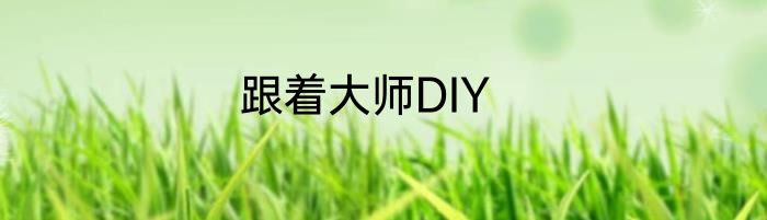 跟着大师DIY