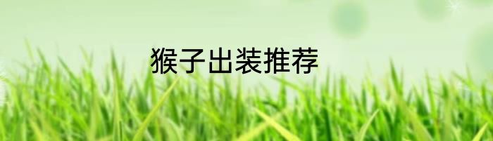 猴子出装推荐
