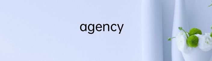 agency